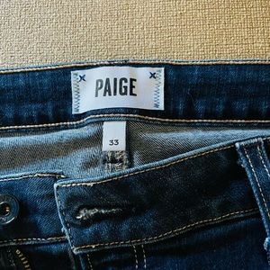 Paige denim Hoxton ankle Skinny size 33